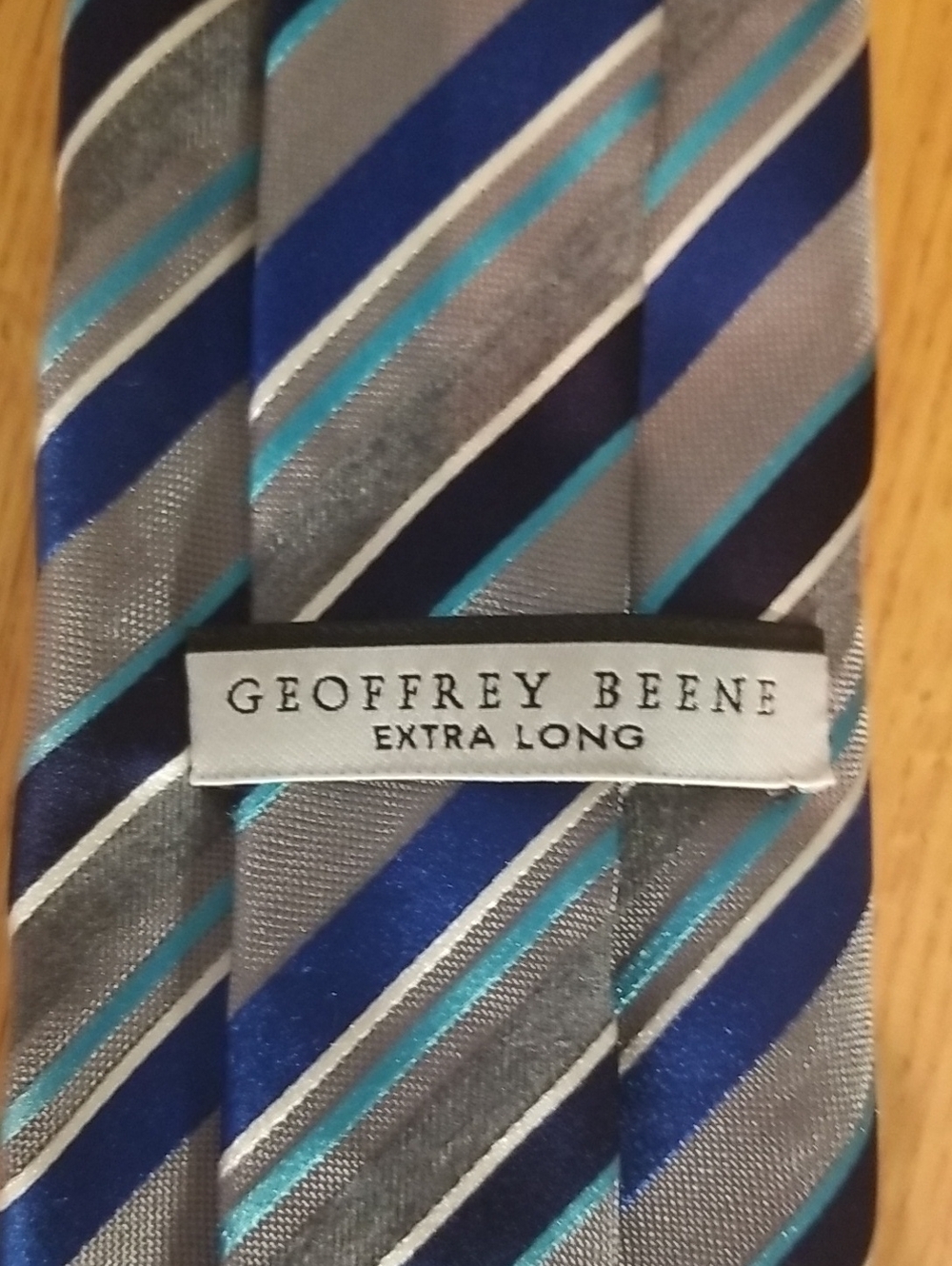 Tall Man Extra Long Striped Ties x 3 - Picture 8 of 10